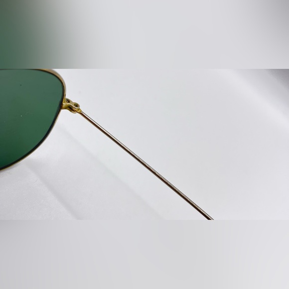 Vintage SolarX Gold Pilot Sunglasses Frames Only - Picture 7 of 8